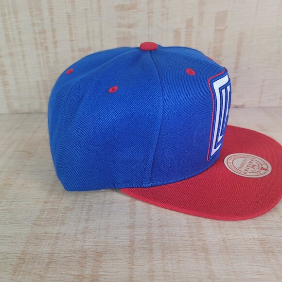 Los Angeles Clippers Hat Cap NBA Basketball Mitchell & Ness Adjustable Snapback - Picture 4 of 6